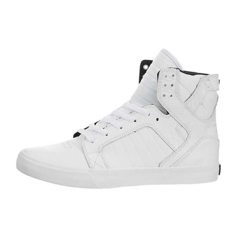 Zapatillas Altas Supra Argentina Hombre - SKYTOP Blancas (LUXVH-1024)